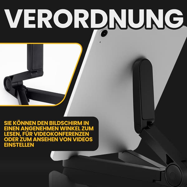 wxsp Telefonholder Telefonstativ Tablet-holder Tablet-stativholder Vinkel Justerbart Bærbart E-læserstativ til 11 tommer skærm