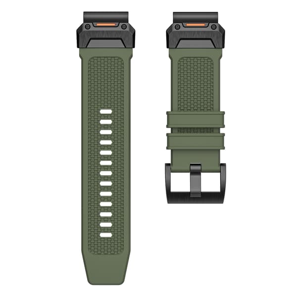 Urrem til Garmin Fenix 22mm Mørkegrøn Mørkegrøn DarkGreen