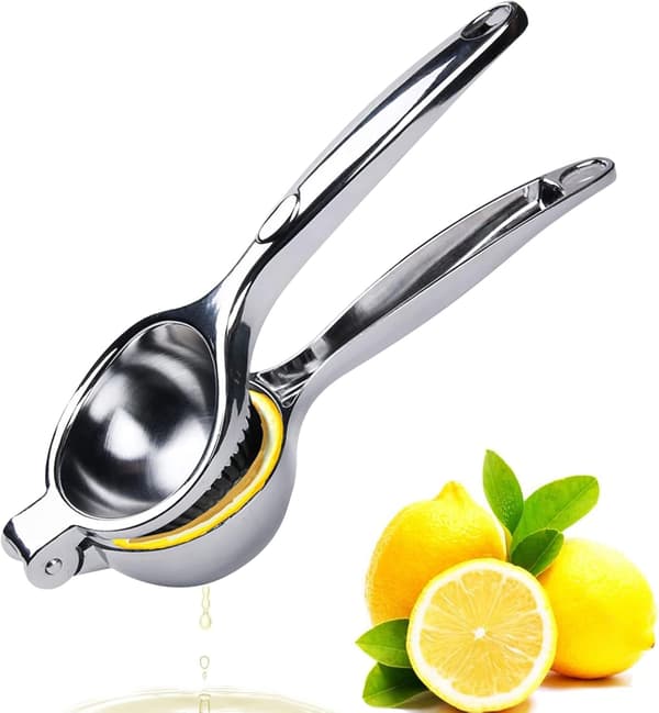 7 cm Diameter Manual Citrus Juicer, Lemon Squeezer, Durable Manual Citrus Press, Manual Orange Juicer for Kitchen, Bar, Restaurant