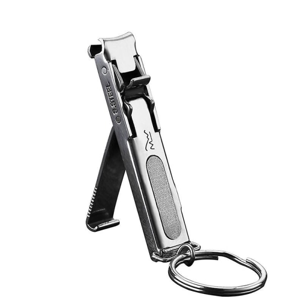 Foldable Ultra-thin Portable Stainless Steel Nail Toe Cutter Trimmer Scissor Manicure Pedicure Tool Fingernail Clipper