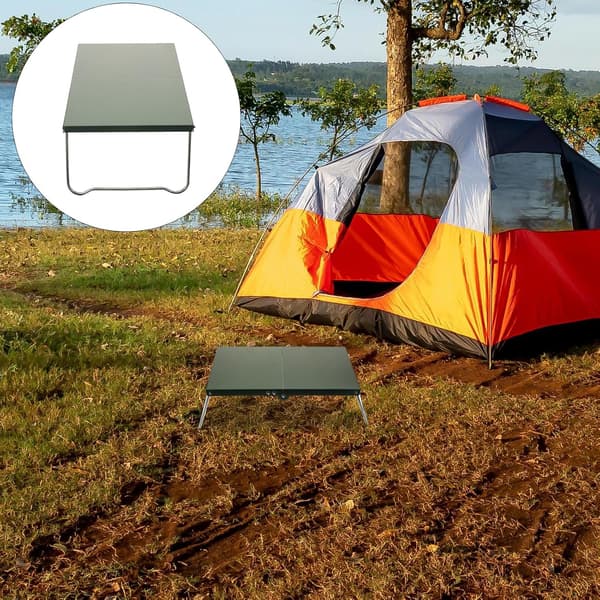Sammenleggbart campingbord Bærbart utendørsbord i aluminiumslegering for piknik