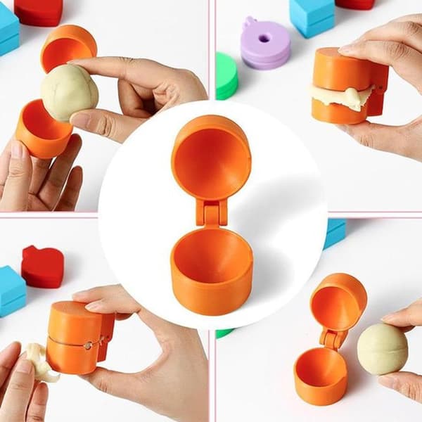 Cake Pop Form - Dessertform - Snackform - Non-stick belægning - 50x40x50 mm - Orange