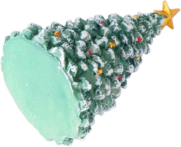 Small Snowy Christmas Tree Mini Artificial Frosted Tree Winter DIY