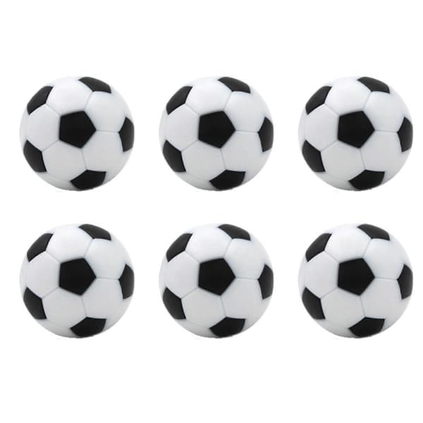 legetøj til drenge Bordfodbold 6 Dele Bordfodboldbolde 32mm Mini Fodbolde Erstatning Til Bordfodboldspil Tilbehør