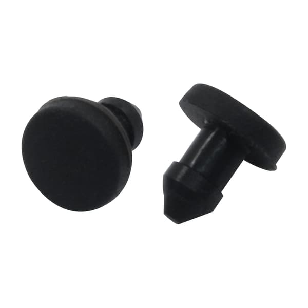 30 stk. 4 mm silikonepropper vandtætte propper 30 stk. sorte 4 mm 4mm 4mm size_name