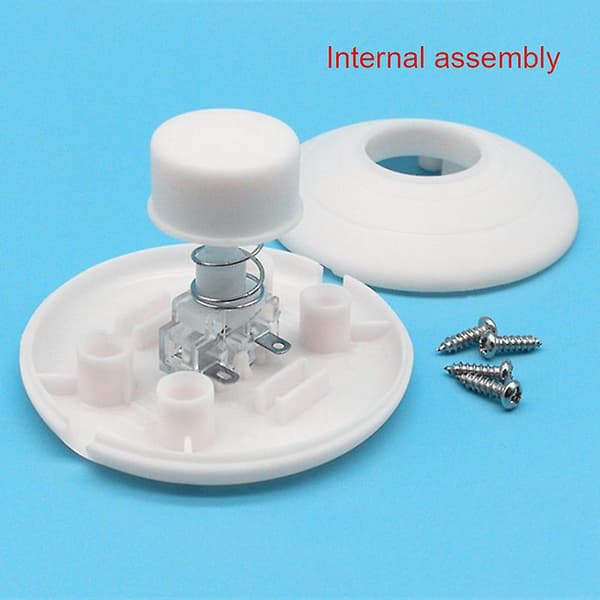 Foot Pedal On/Off Halfway Reset Button Pedal Switch for LED Lamp [db] Transparent Transparent