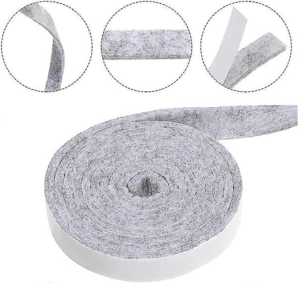 1/2 X 60 Inch Self-Adhesive Heavy Duty Felt Strips Self-Adhesive Felt Tape Polyester Felt