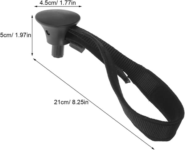 Wrist Strap for Trekking Poles Ski Poles Outdoor Hiking Use Secure Hook and Loop Closure