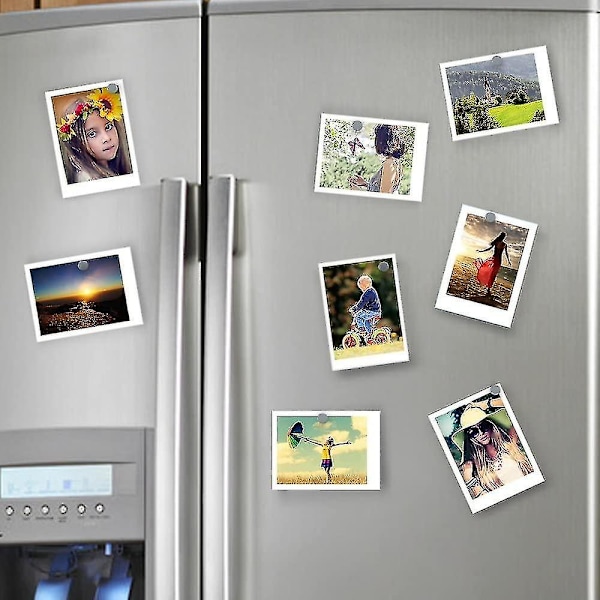 Bazhou Extra Strong Magnets, Luokan N35 Neodyymimagneetti Valkotaululle, Jääkaapille, Pintaululle Ja DIY-Kuville (40kpl, Hopea)