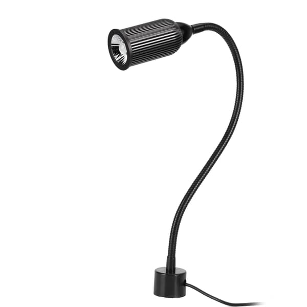 15W LED Sewing Machine Magnetic Work Light Flexible Gooseneck for Machine Tools Lathe EU Plug 110-220V-FA- 0.5 0.5