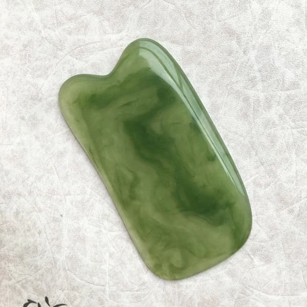 7 stk/sæt Gua Sha-sæt, Gua Sha-sæt i harpiks til ansigts- og nakkesmerter