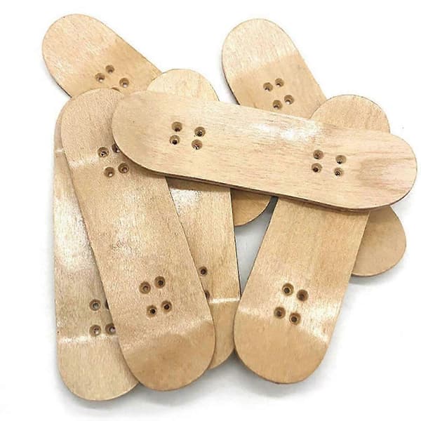 10 stk. træudskiftningsdele til finger-skateboard