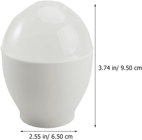 2 kpl - mikroaaltouunin munankeitin - munankeitin - tarttumaton muna- ja munakokkelin valmistus