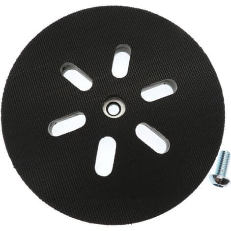 TONCHEAN sanding pad and backing pad, sanding pad for Bosch GEX 150 AC, PEX 15 AE, GEX 150 Turbo random orbital sander, 150 mm with screw