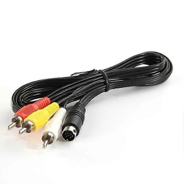9-bens AV-kabel Komposit Stereo Video Lydkabel til SEGA Genesis/MD 2 3