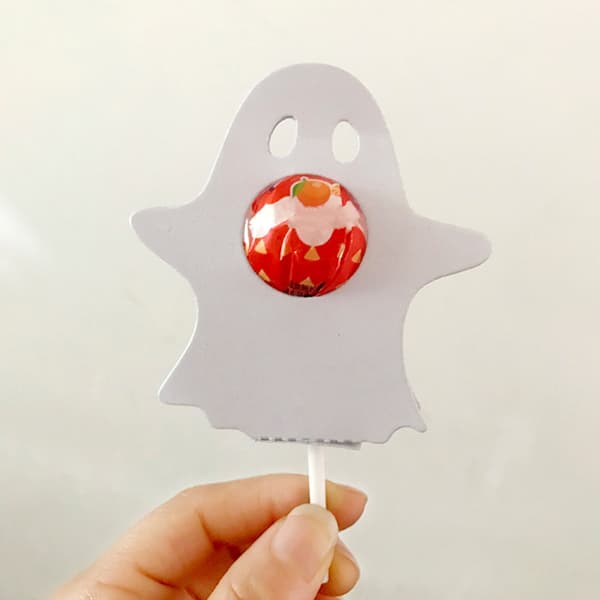 Halloween Ghost Lollipop Holder Dies DIY Craft Scrapbooking