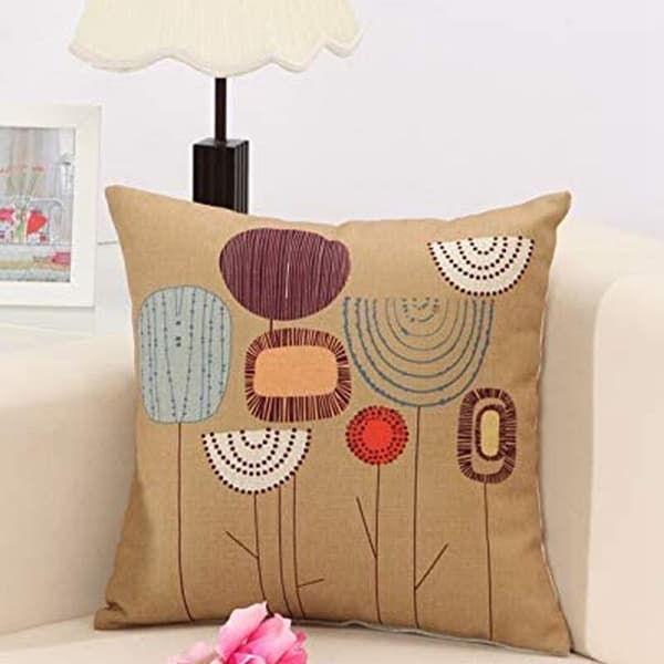 Pillowcase - Decorative 18 X 18 Inch 4-piece set - for home office