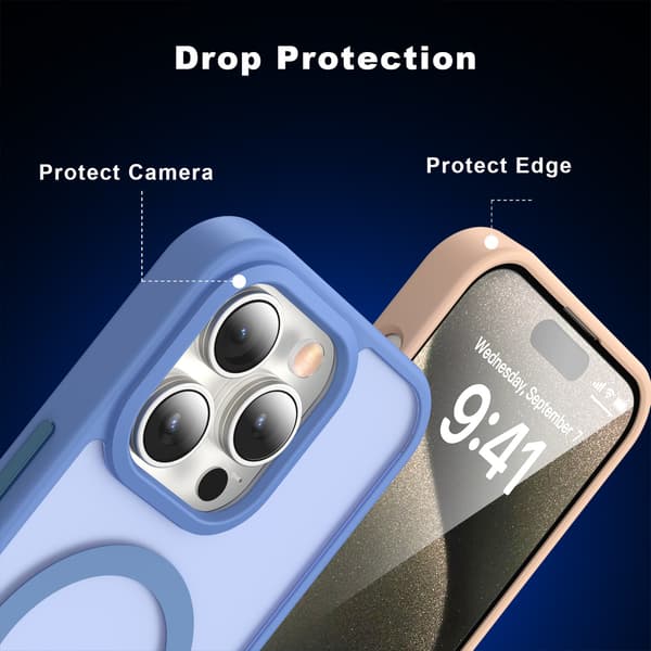 ColorPop iPhone 15 Pro Max-deksel CH MagSafe Matt Svart 40 40