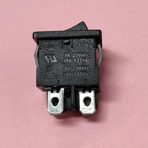 Strømbryter 6A250V T85/55 4-pinners 2-posisjons båtmodellbryter erstatning [DB]