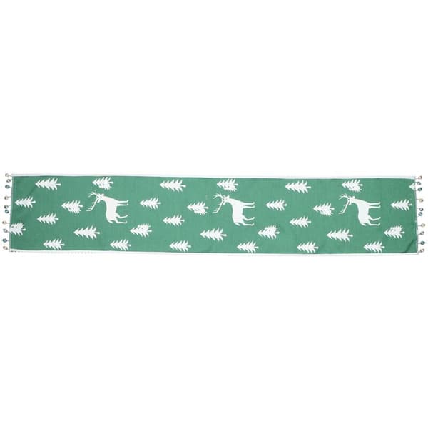 Table Runner with Tassels Chenille Tablecloths for Dining Table TV Cabinet Christmas Home Decoration