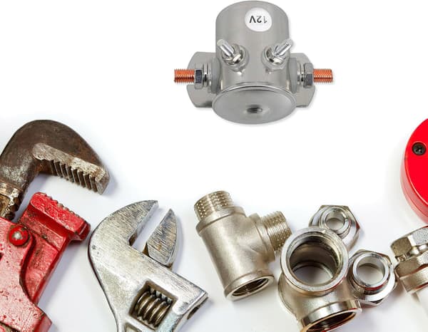 Golf Cart Relay Replacement Solenoid Power Relay for Starter Compatible with Golf Cart Electrical System