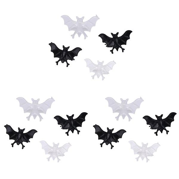 3 Set / 50 st Halloween Bat Ring Halloween Finger Ring Luminous Ring 3 Set 3,5 * 2,1 * 1,3 cm 3 Sets 3.5*2.1*1.3cm