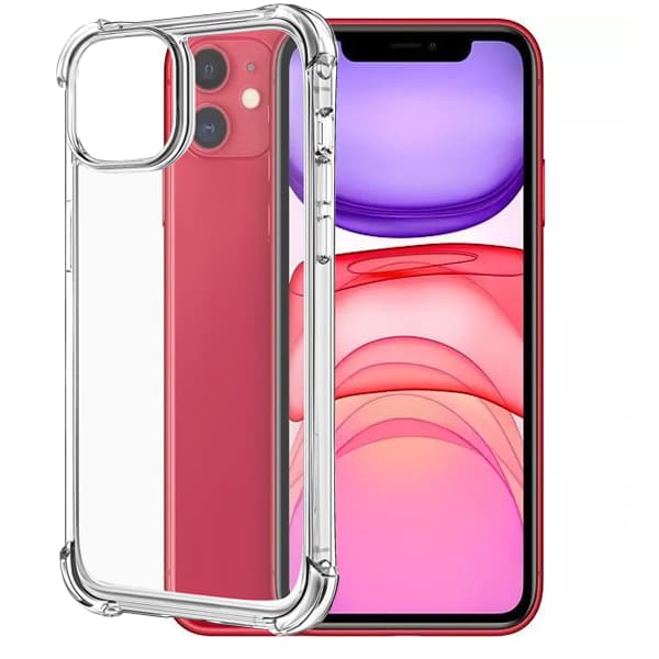 iPhone 11 Deksel - Ekstra Støtsikker og Slitesterk Transparent