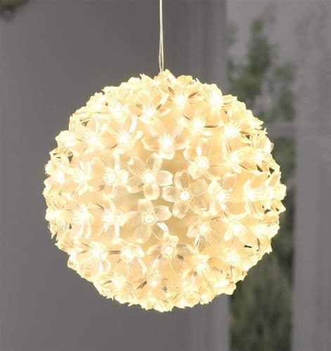Bambelaa! 100 LED ljusboll varmvit juldekoration boll