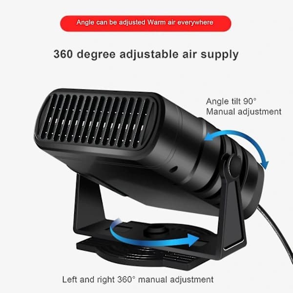 Car heater, cold and warm dual function, 24V windshield heater, car purifier, car-mounted heater