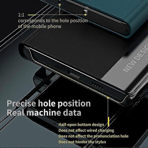 For Samsung Galaxy A34 5g Electroplated PU Leather Phone Case with Stand