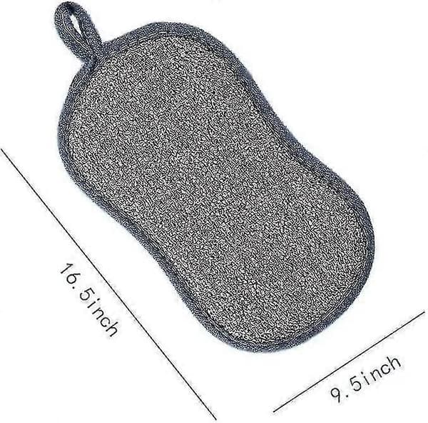 Dishcloths Kitchen Sponges, 12 Large Heavy Duty Reusable Double-Sided db