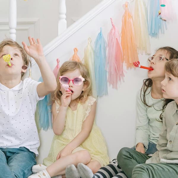 Kids Sunglasses Decorative Bow Glasses Props for 1 Pair
