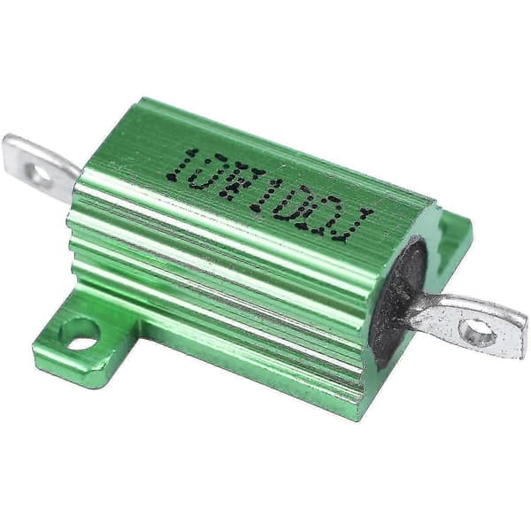 Grønne Aluminium Chassis Monterede Trådviklede Modstande 10w 10 Ohm 5%