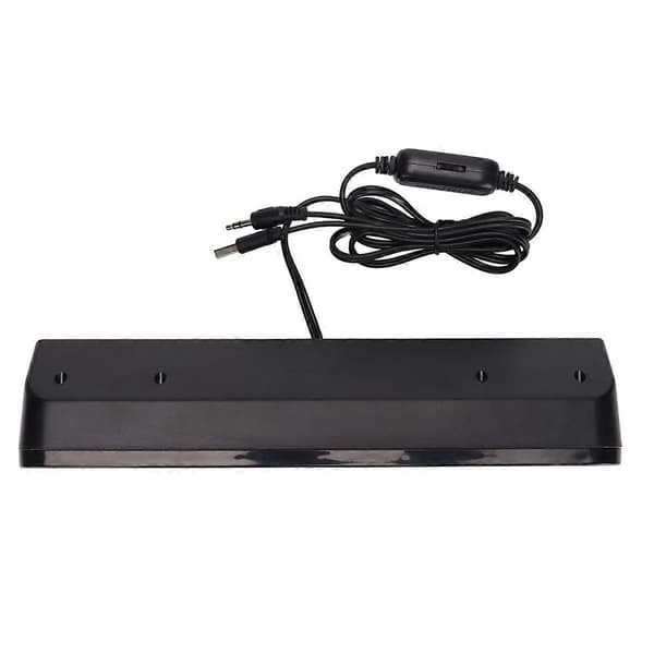 Wired Speaker 3.5mm Plug HiFi Stereo Subwoofer USB Powered Portable Desktop Speaker Long Speaker for TV Computer Laptop