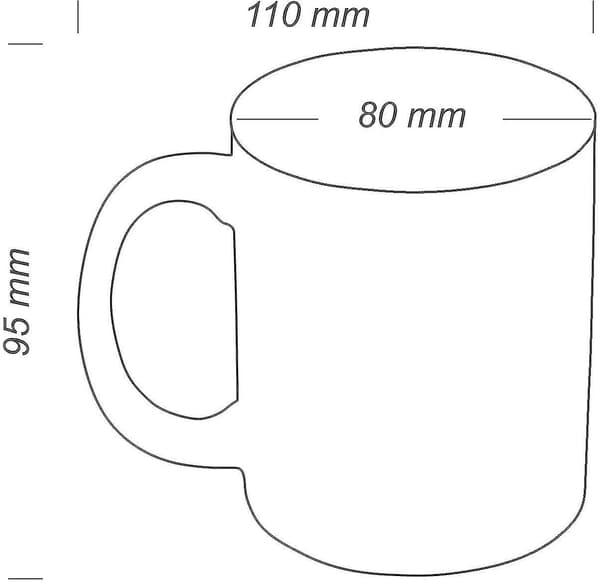 Keramisk Mugg med Överraskningseffekt Vit Stinky Finger Gadget Kaffe Mugg [DB]