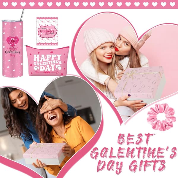8 stk. Happy Galentine's Day for kvinner fest