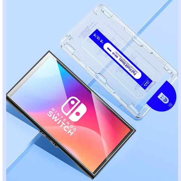 HD Tempered Glass Screen Protector for Nintendo Switch 2 with Automatic Dust Removal