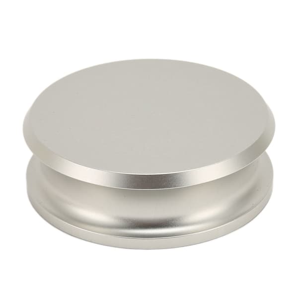 Turntable Record Stabilizer Professional HiFi Aluminum Alloy Record Weight Stabilizer Turntable Weight Clamps Silver