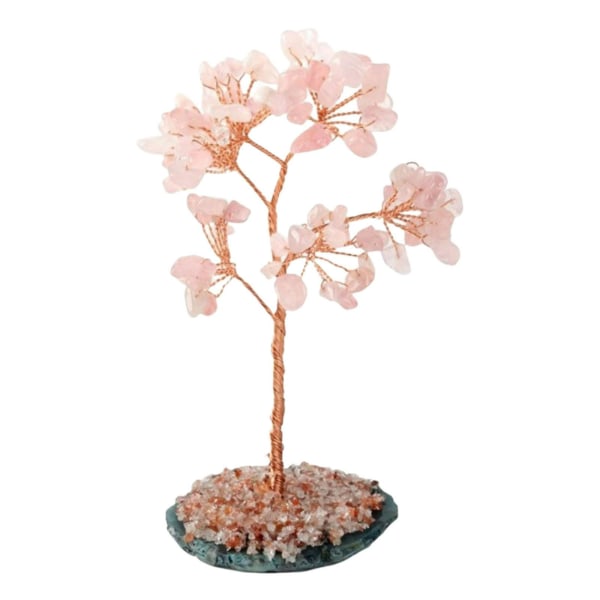 Tree Tree for Energy Crystal Penge Tree Decoration (One Pink Crystal One)
