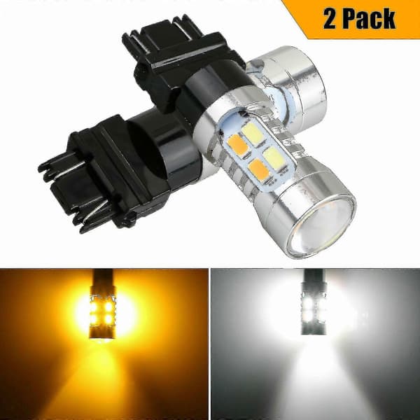 3157 Led Drl Hvid/Gul Switchback Blinklys Parkeringslygter