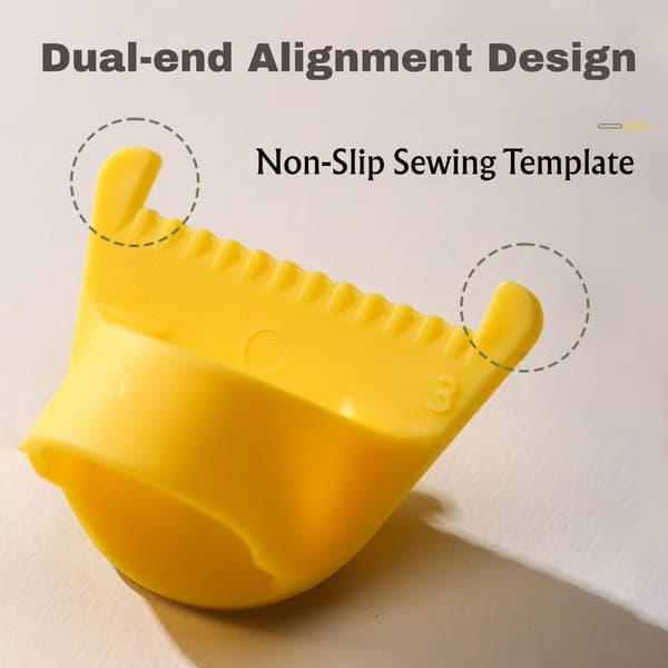 4-delt symåler for jevne sting, sømguide for konsistente sting, DIY-syguide for å fullføre sømmer, quilting og sying
