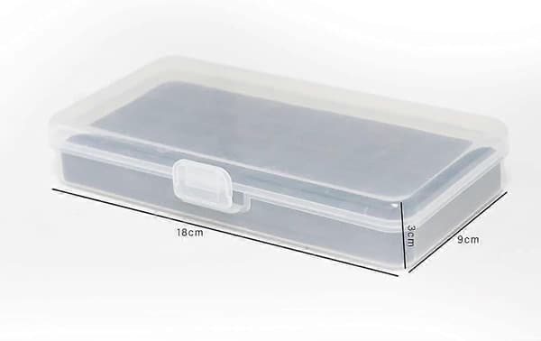 Bobbin Holder Storage Box, Sewing Box Thread Organizer Holds 30 Bobbins Empty Bobbins Bobbin Box Organizer, Bobbin Box Organizer (Box Only)