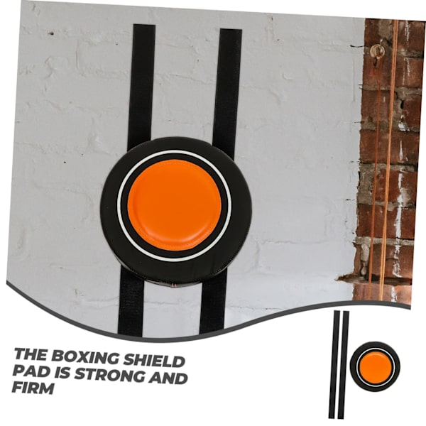 Taekwondo Kick Pads Boksning Karate Pad PU Læder Muay Art Kickboxing Punch Mitts Punching Bag Kicking Shield Træning