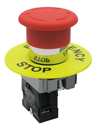 22mm Emergency Stop Push Button Switch Latching Function