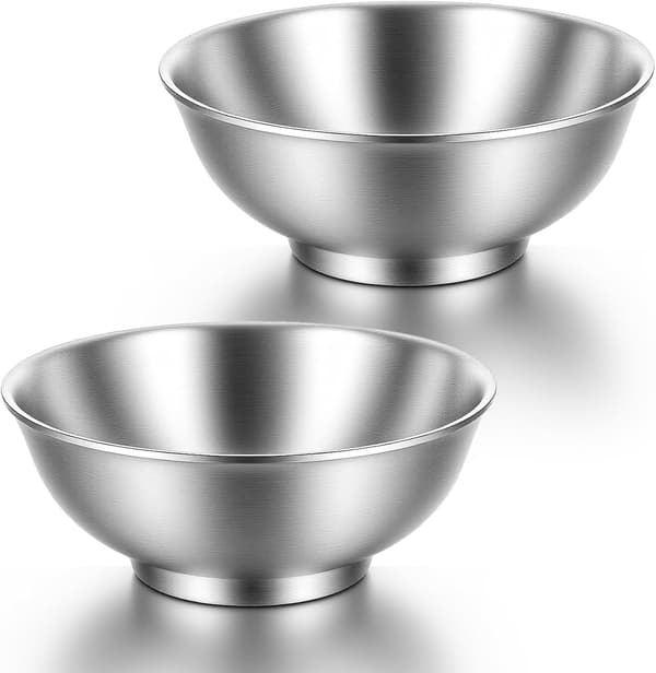 2 stk 54oz store doble ramen sølv for