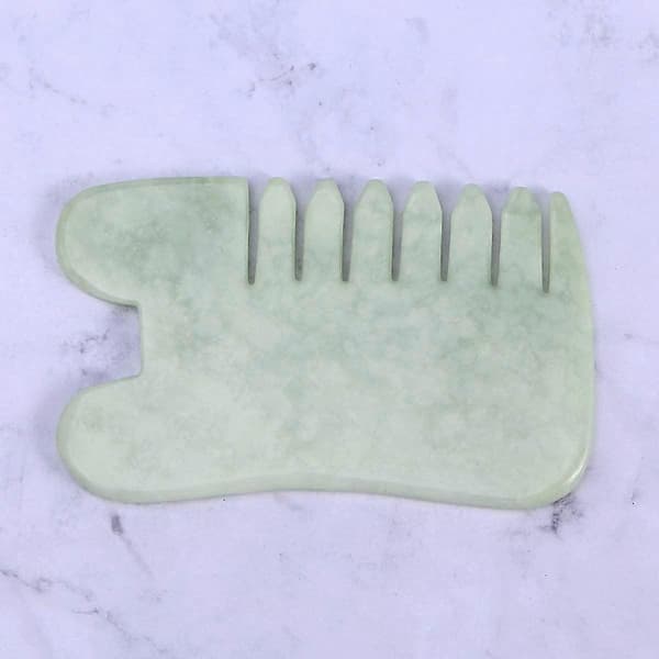Gua Sha Skrapmassageverktyg Natursten Traditionell Guasha-bräda För SPA Akupunktur Gua Sha Sc