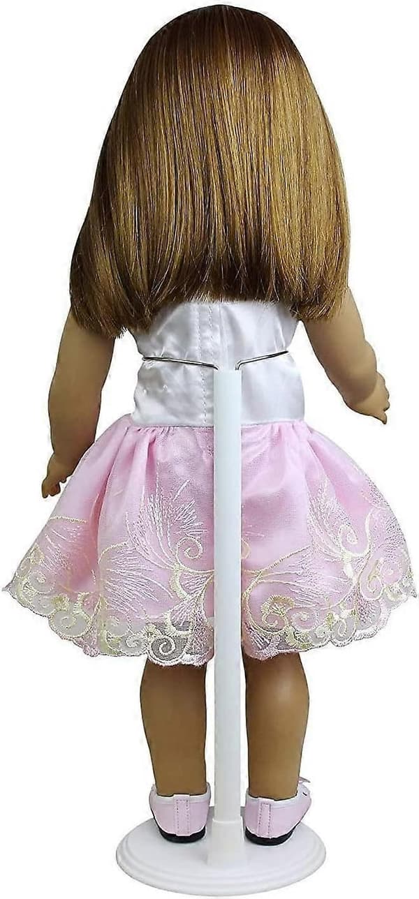 3-pak Justerbart dukkestativ til 35-46 cm babydukker Displayholder