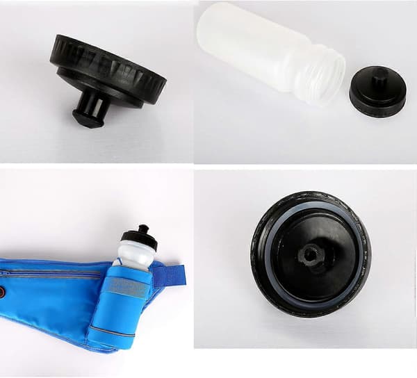Running Water Bottle 250ml Leak-Proof Cap Lightweight Bottle for Hydration Belt for Marathon Runners