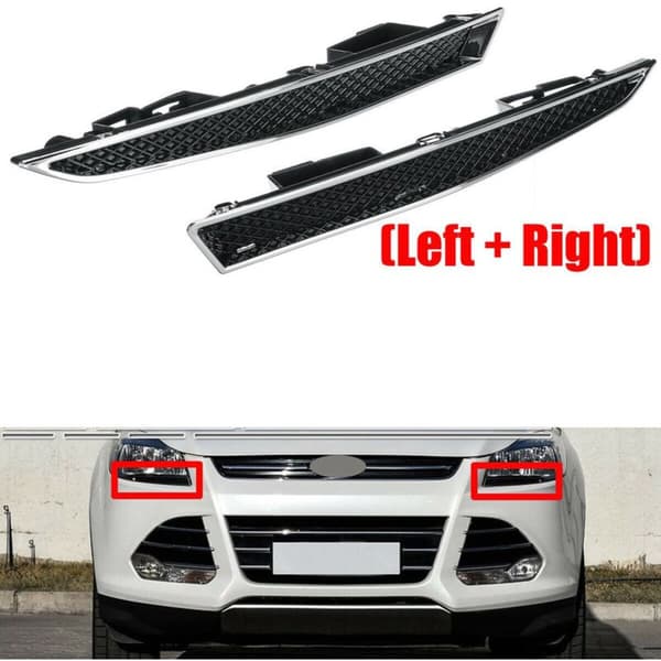 CJ5Z13008 Right Headlight Trim ABS Auto Exterior Accessory for Escape 2013-2016