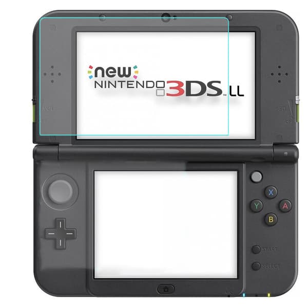 Näytönsuoja Nintendo 3DS XL läpinäkyvä läpinäkyvä Transparent